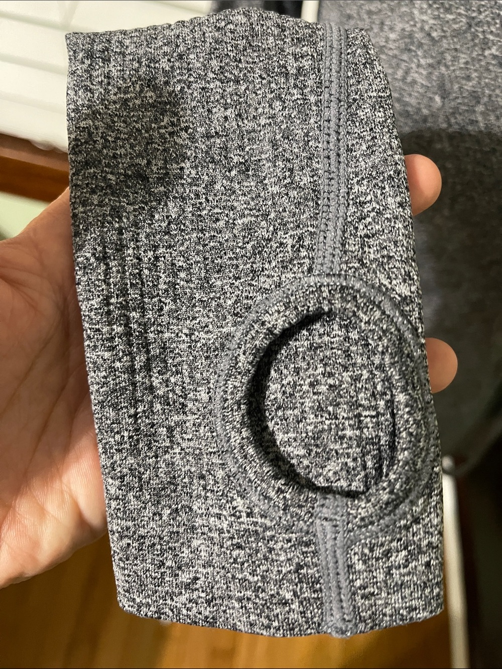 ZYIA Heather Charcoal Quarter-Zip Pullover - Picture 5 of 8